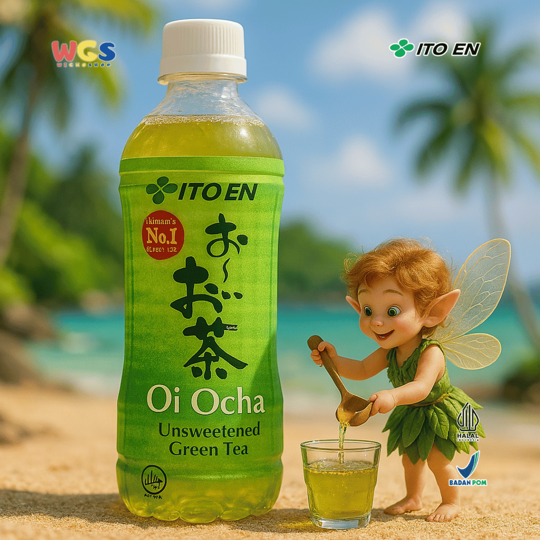 ITO EN Oi Ocha Unsweetened Green Tea 500mL – Sugar-Free Japanese Green Tea, Fresh & Healthy