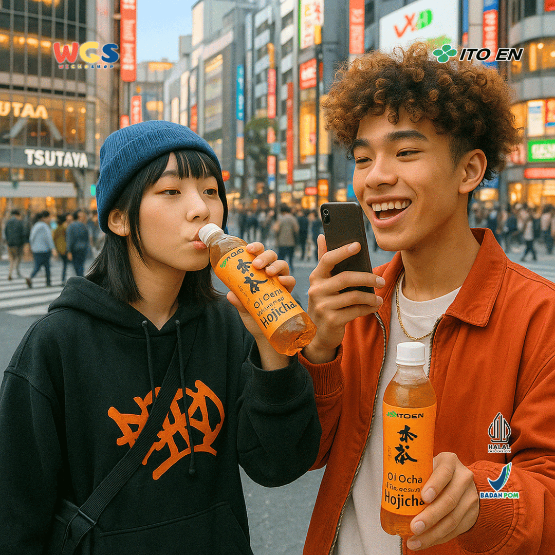 ITO EN Oi Ocha Unsweetened Hojicha 500mL – Roasted Japanese Green Tea Without Sugar & 0 Calories