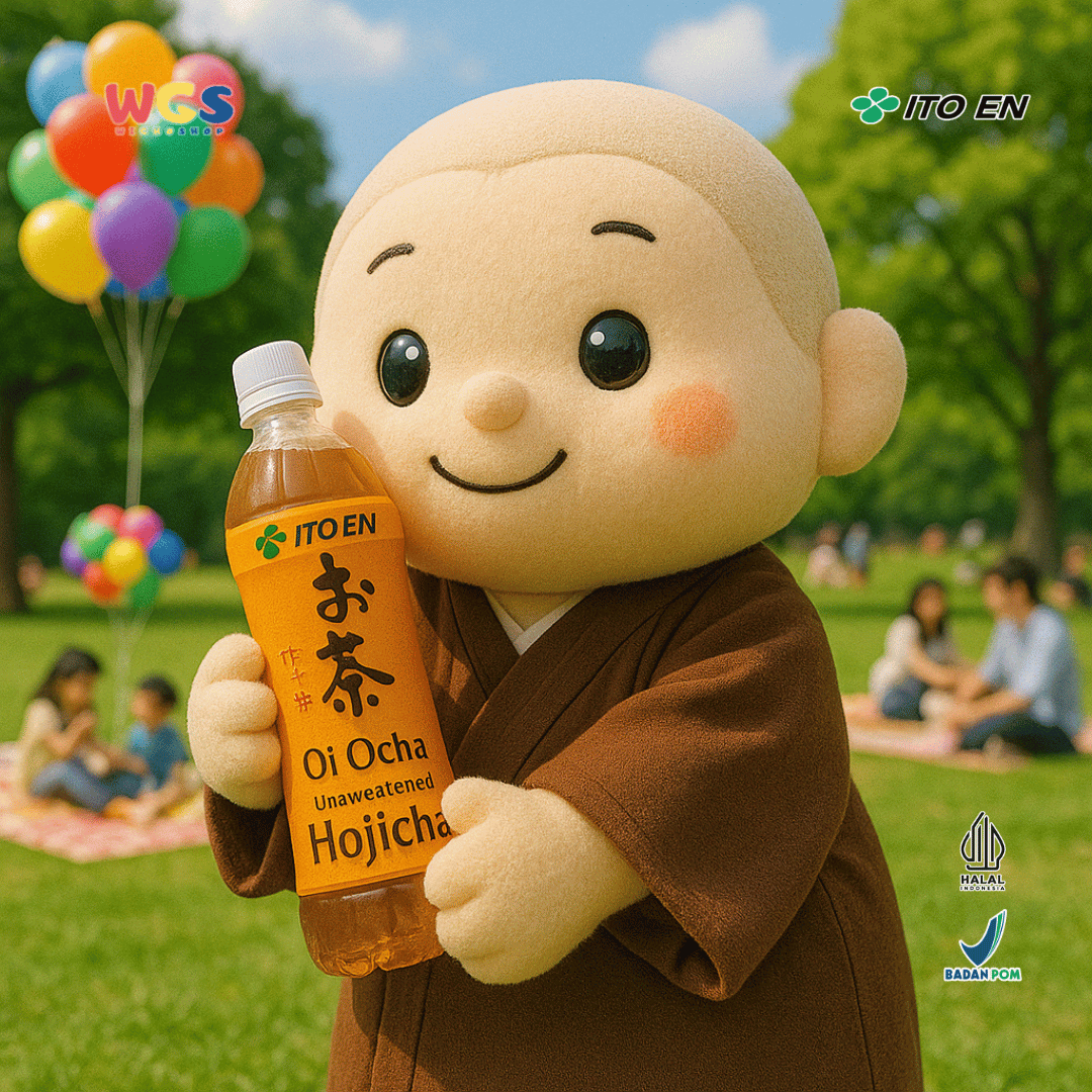 ITO EN Oi Ocha Unsweetened Hojicha 500mL – Roasted Japanese Green Tea Without Sugar & 0 Calories