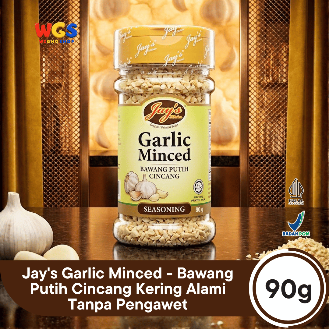 Jays Garlic Minced 90 gr - Minced Garlic