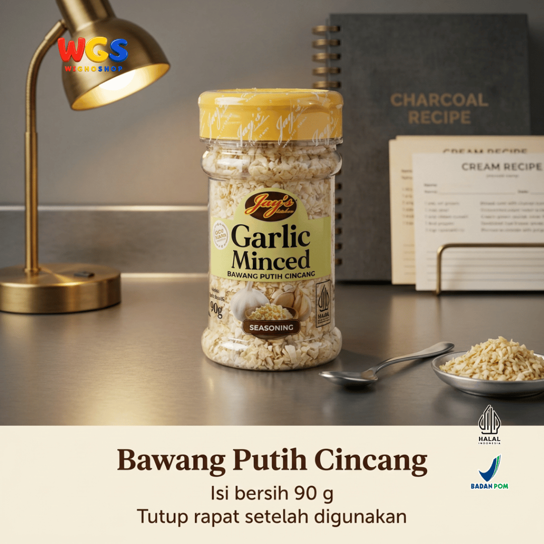 Jays Garlic Minced 90 gr - Minced Garlic
