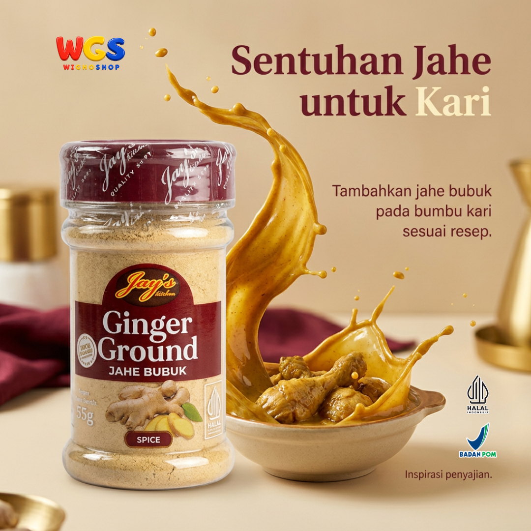 Jays Ginger Ground 55 gr - Ginger Powder