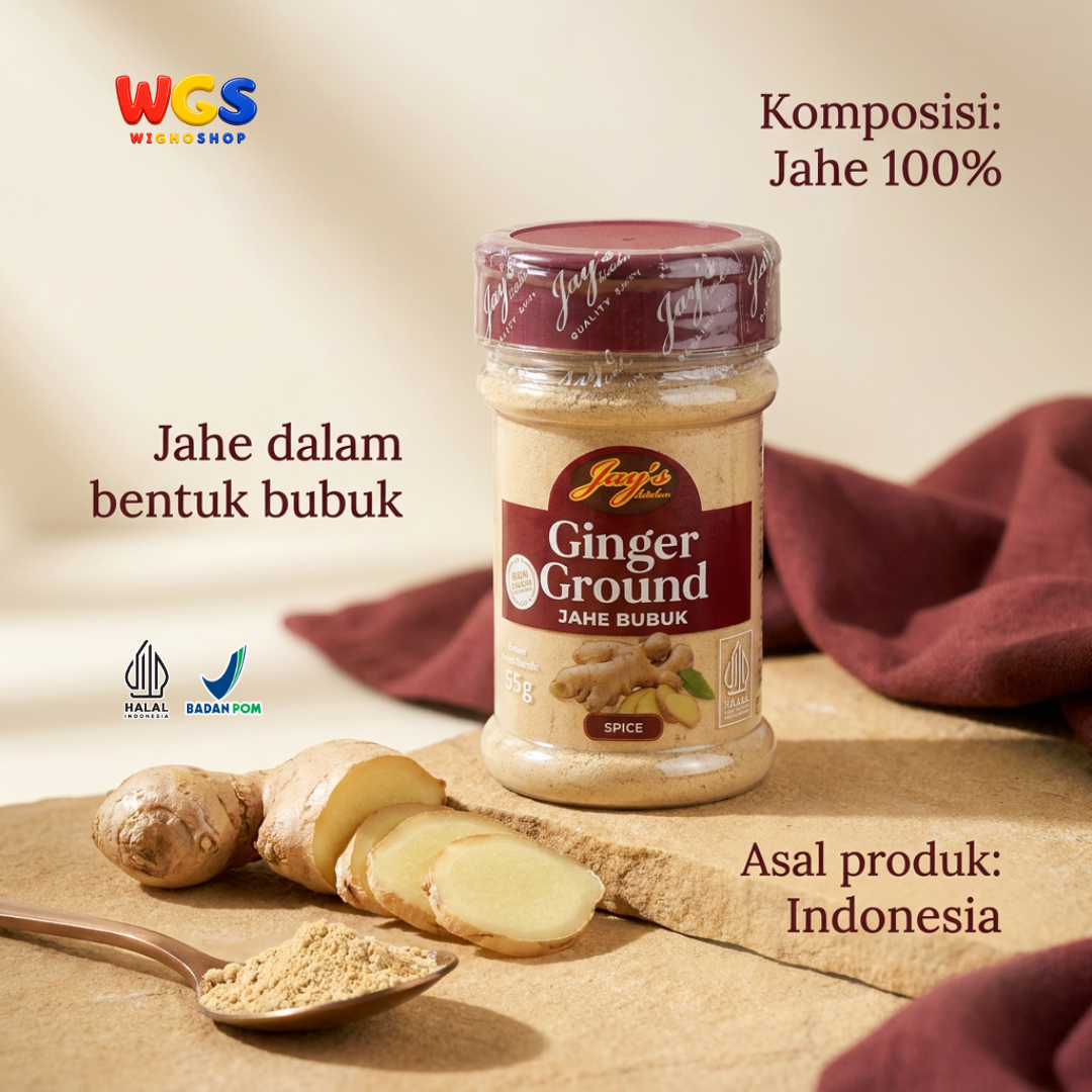 Jays Ginger Ground 55 gr - Ginger Powder