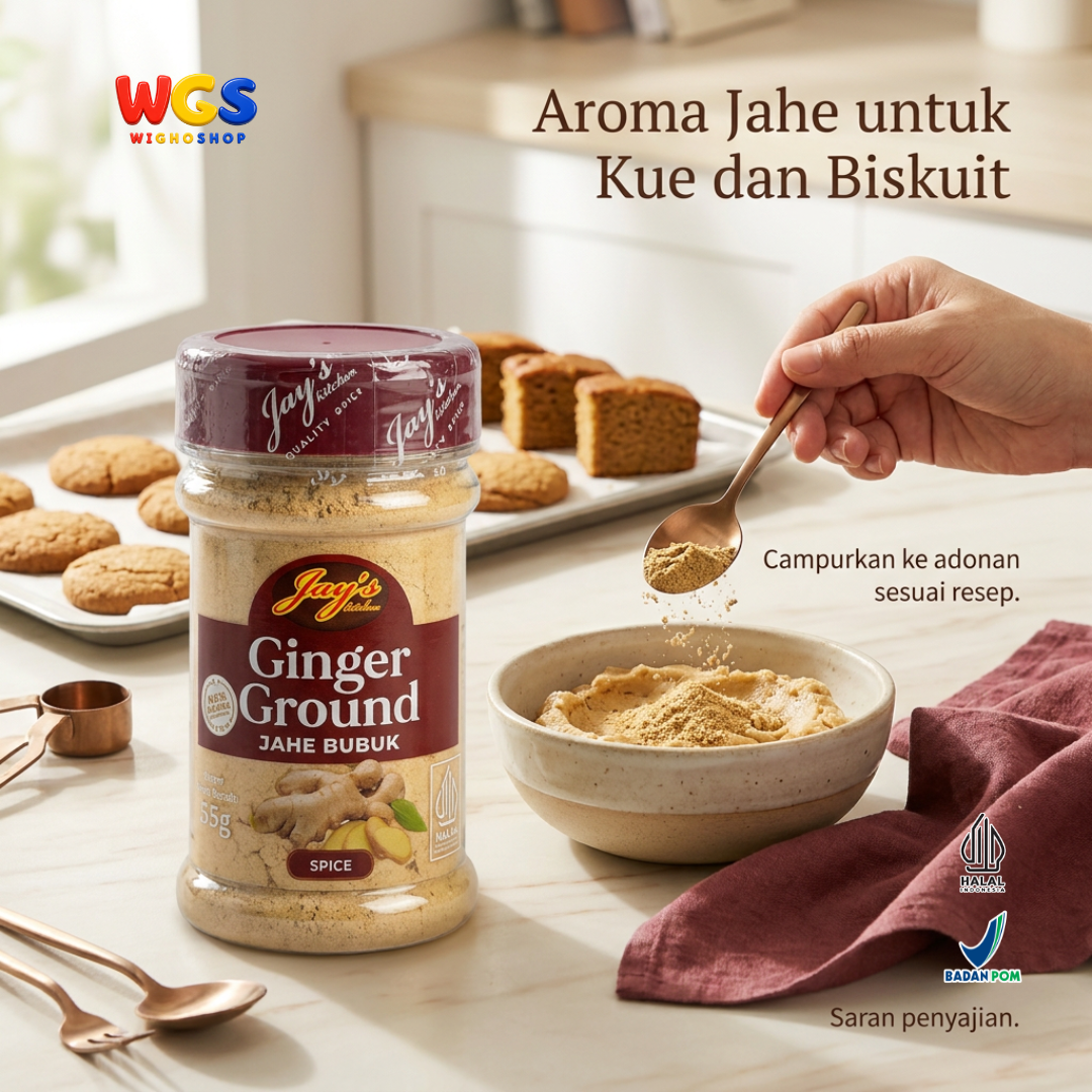 Jays Ginger Ground 55 gr - Ginger Powder