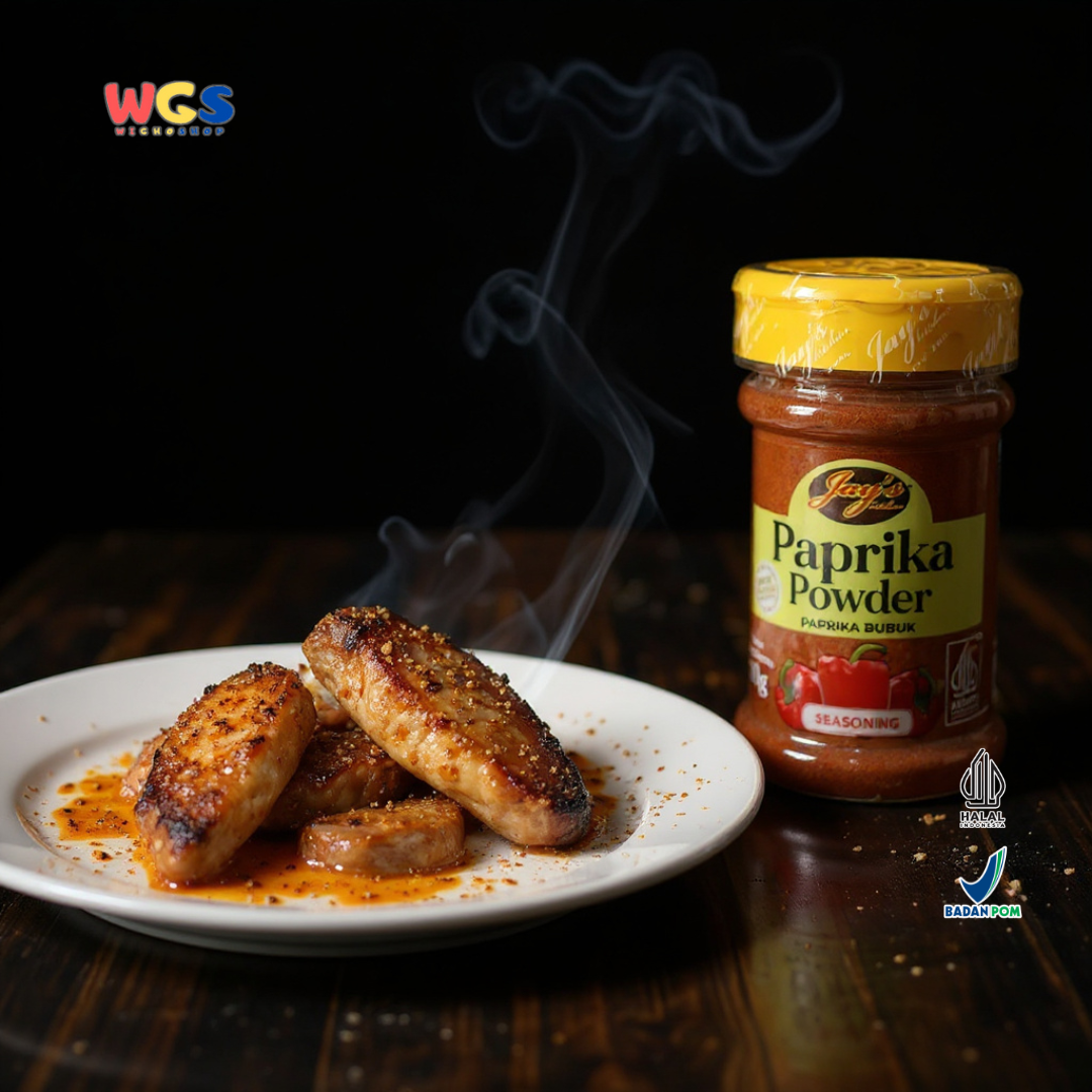 Jay’s Kitchen Paprika Powder 70g (Paprika Bubuk Premium 100% Asli – Bumbu Masakan Serbaguna)