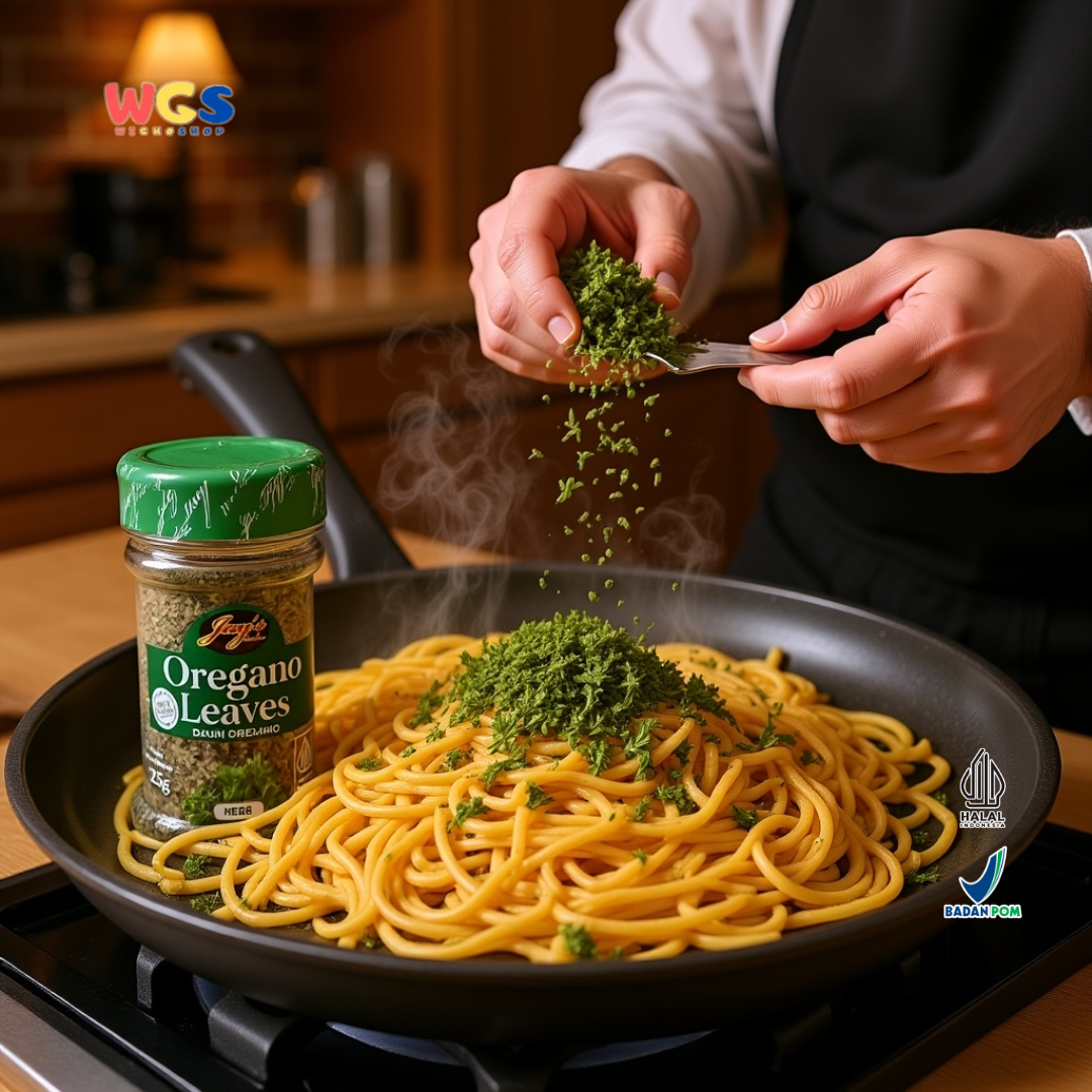 Jay’s Oregano Leaves 25g | Daun Oregano Kering Premium untuk Masakan Italia & Western