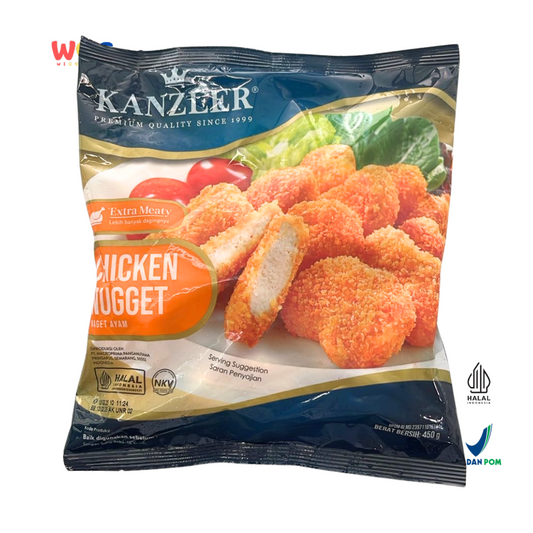 KANZLER Chicken Nuggets 450g – Premium, Delicious, and Extra Meaty Chicken Nuggets