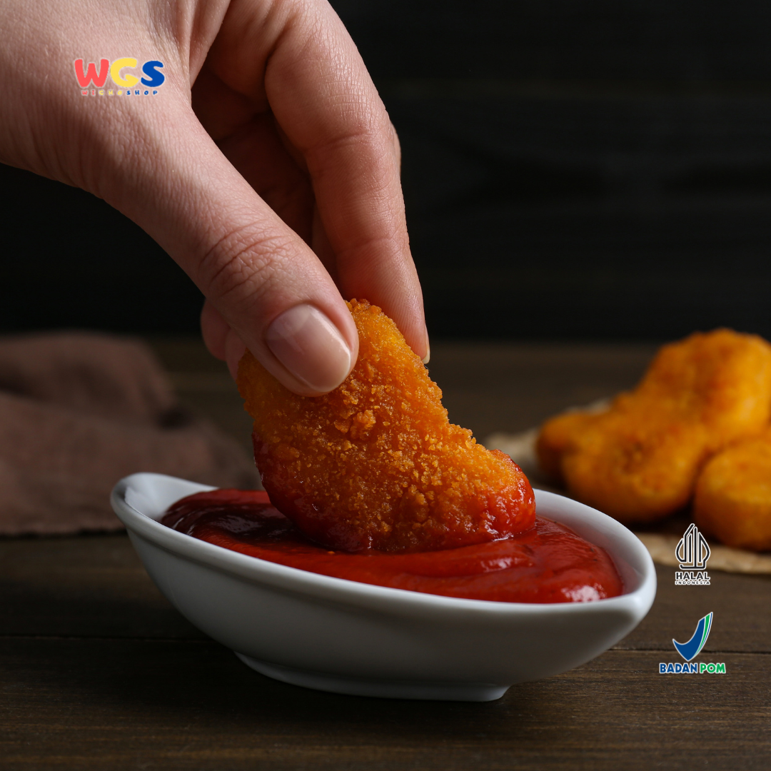 KANZLER Crispy Chicken Nugget 450g – Nugget Ayam Premium dengan Lapisan Renyah dan Extra Meaty