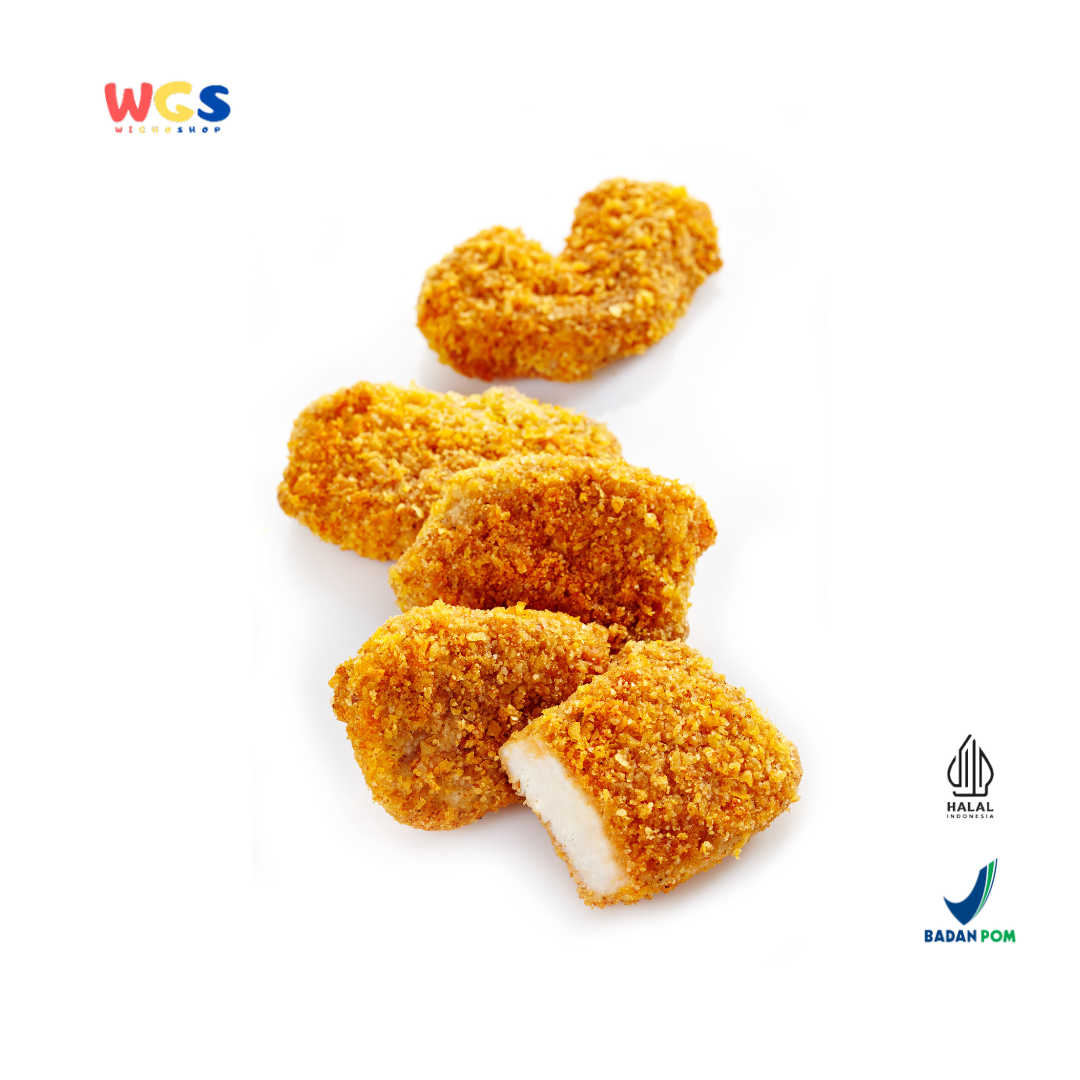 KANZLER Crispy Chicken Nuggets Spicy 450g – Premium Spicy Chicken Nuggets with a Crispy and Extra Meaty Coating