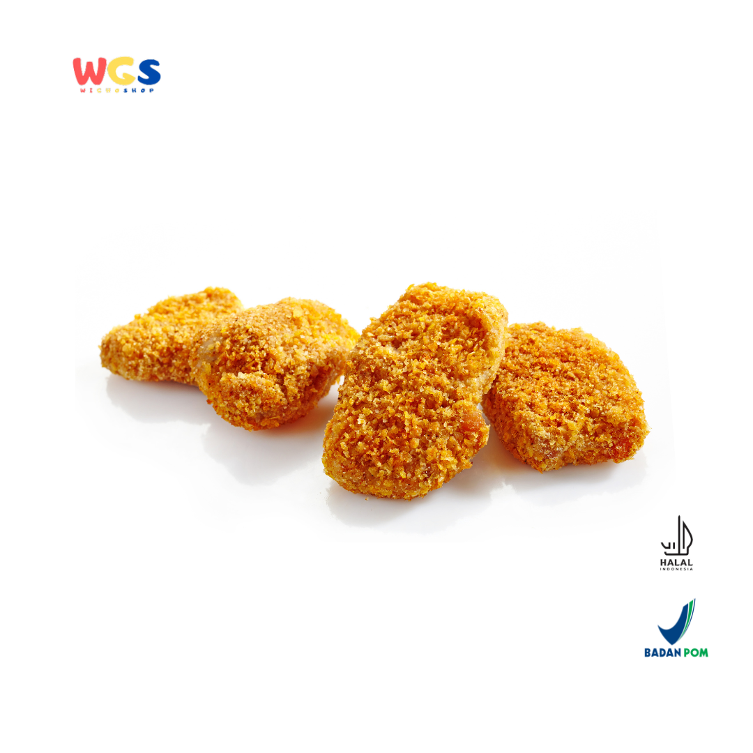 KANZLER Crispy Chicken Nuggets Spicy 450g – Premium Spicy Chicken Nuggets with a Crispy and Extra Meaty Coating