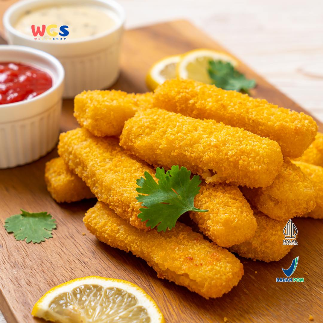 KANZLER Crispy Chicken Nugget Stick 450g – Nugget Ayam Premium Bentuk Stik, Renyah dan Extra Meaty