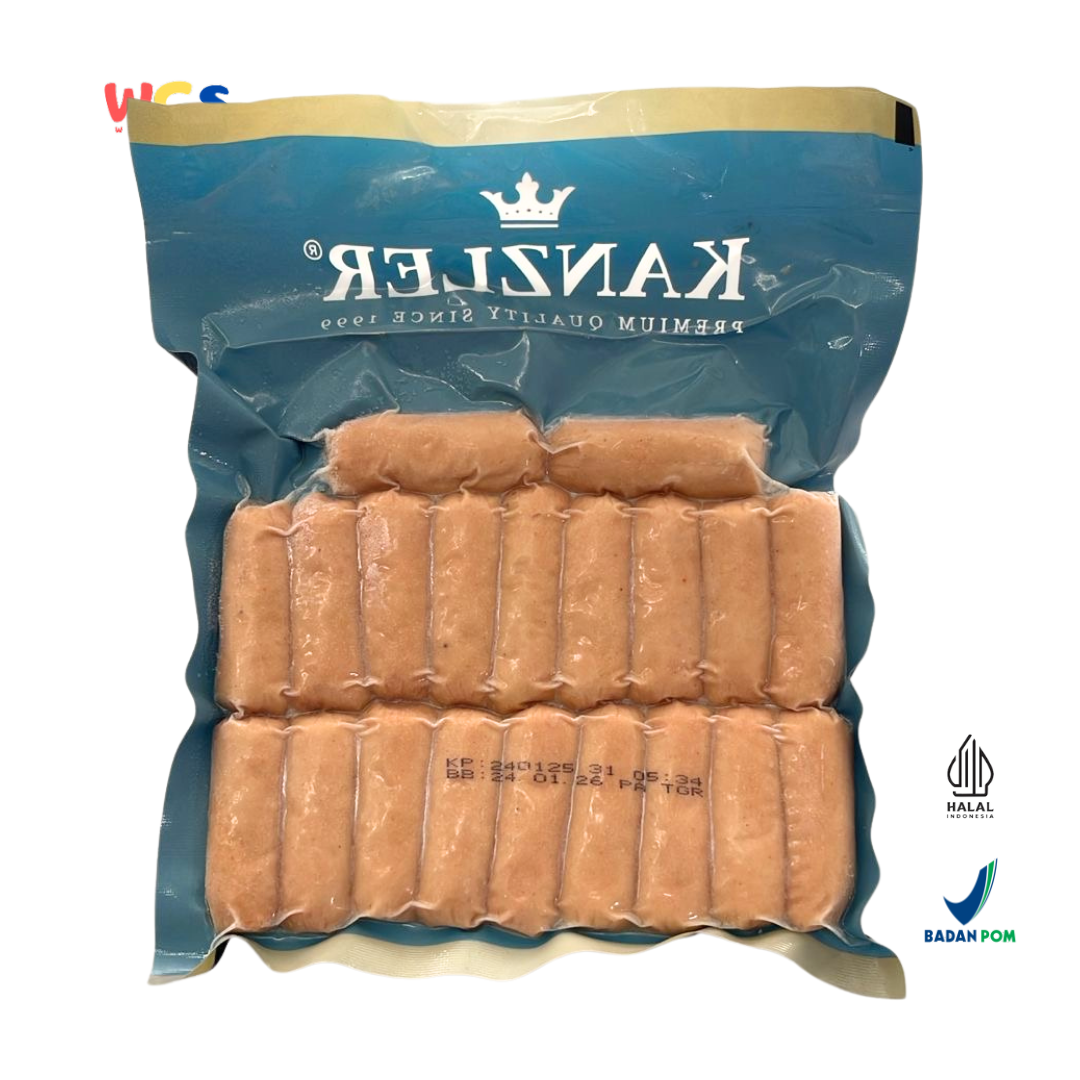 Kanzler Beef Cocktail Sausage 250g – Sosis Sapi Premium dengan Rasa Gurih dan Lezat