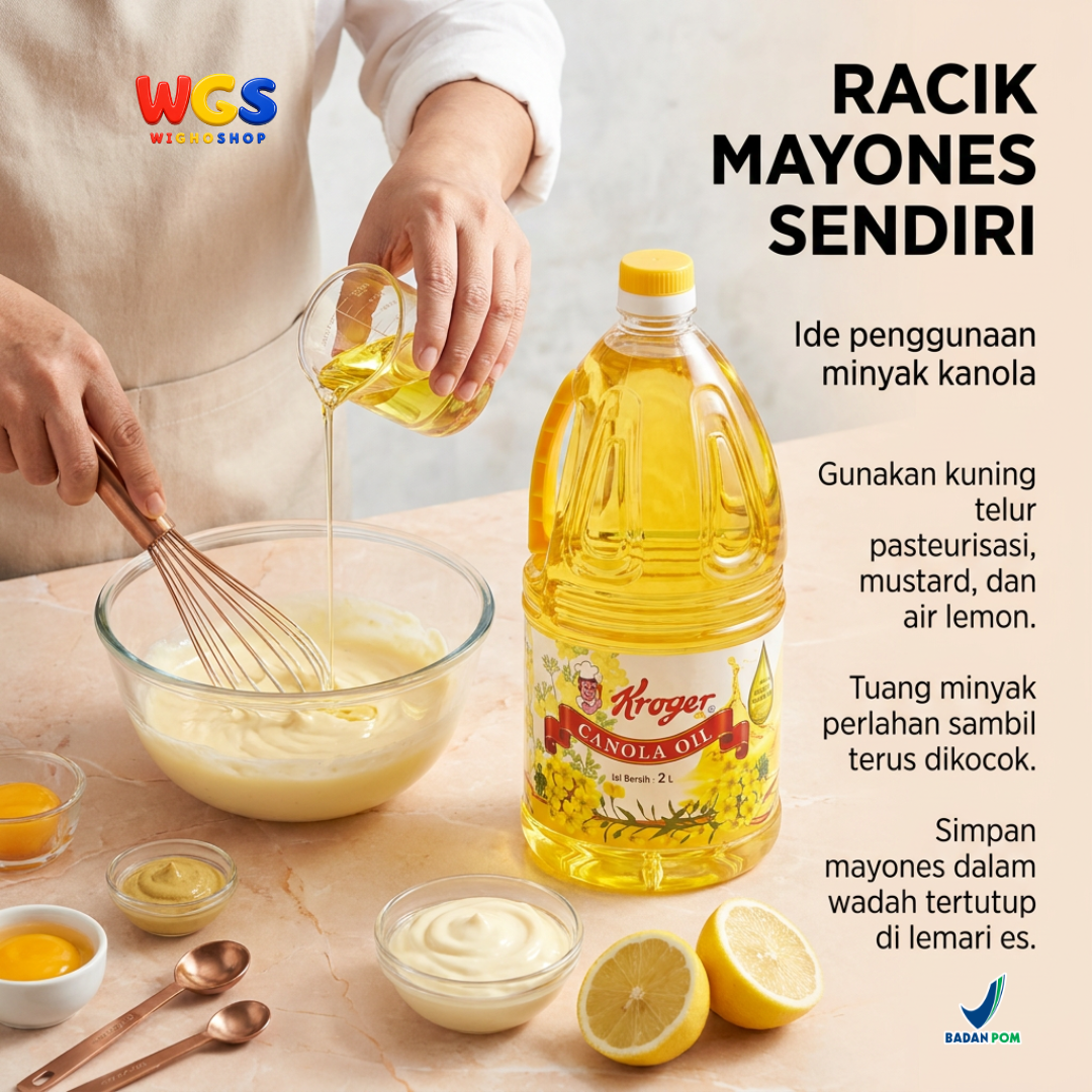 Kroger Canola Oil 100% Original 2 ltr - Canola Oil
