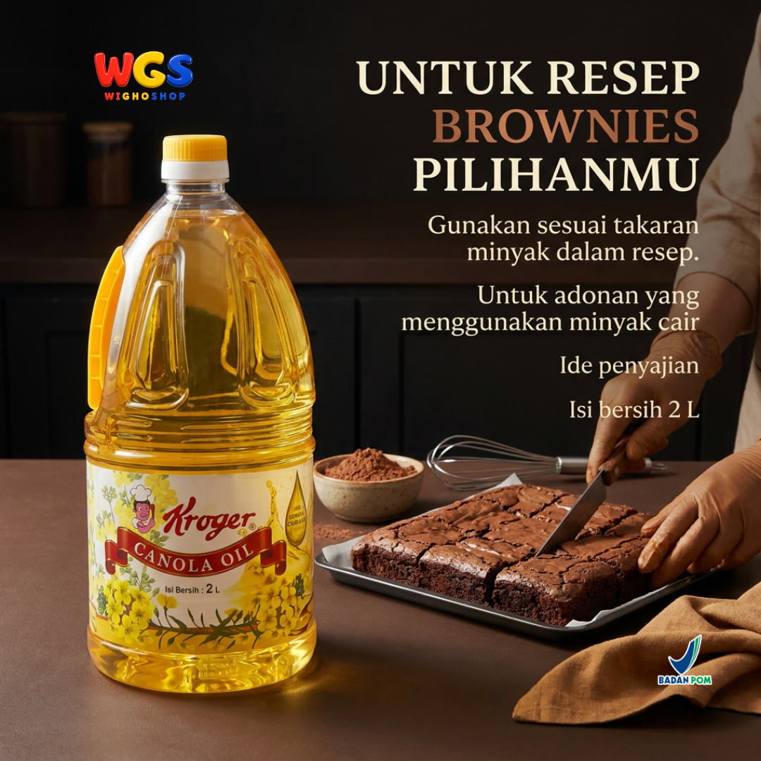 Kroger Canola Oil 100% Original 2 ltr - Canola Oil