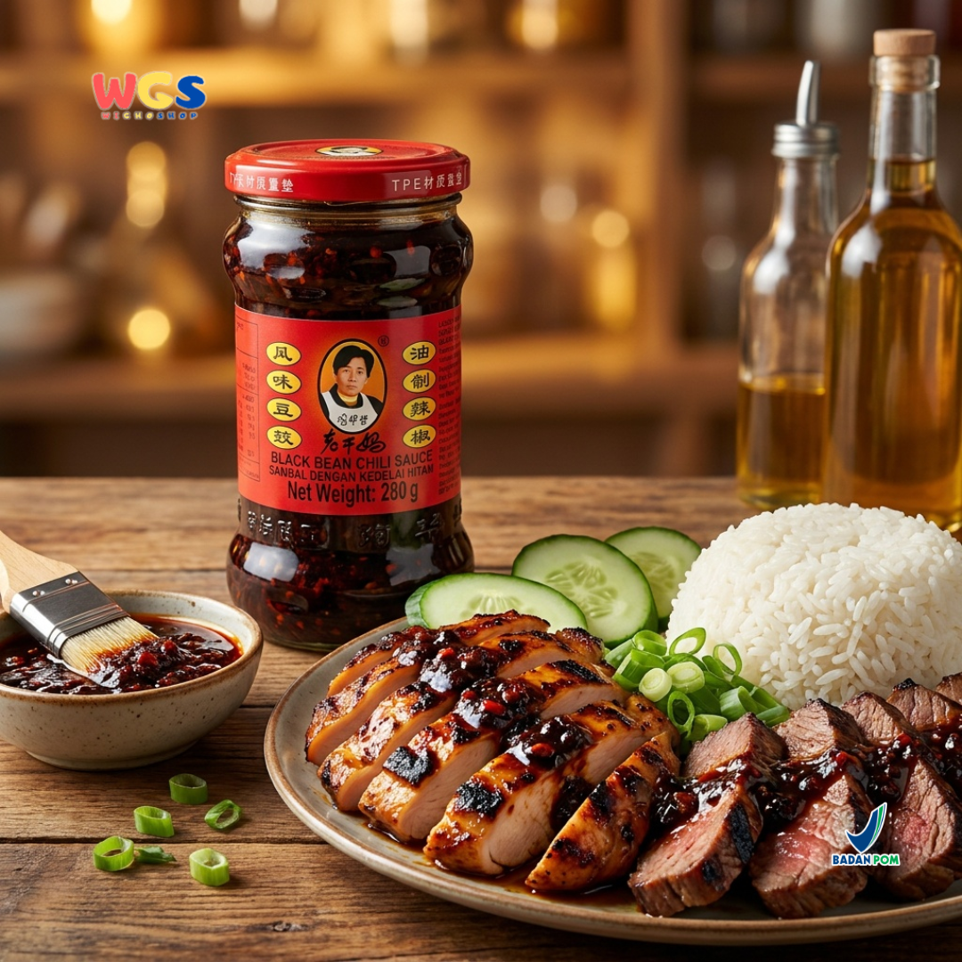 Lao Gan Ma Black Bean Chili Sauce 280g – Spicy, Savory Chinese Chili Sauce
