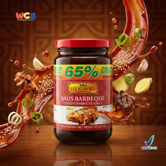 Lee Kum Kee Saus Barbeque 397g - Chinese Barbecue Sauce Marinasi BBQ Ayam Daging Panggang Grill Cocolan