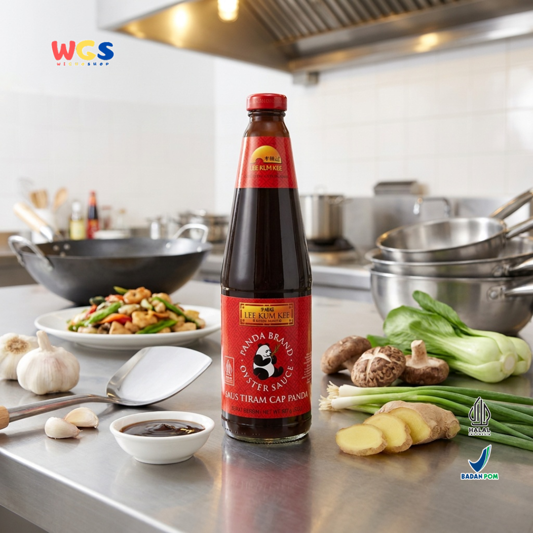 Lee Kum Kee Saus Tiram Cap Panda 907g - Panda Brand Oyster Sauce Ayam Seafood Sayur Tumis Nasi Mie Goreng