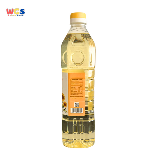 Lily Flower Sunflower Cooking Oil 1L - Healthy and High-Quality Sunflower Seed Oil
