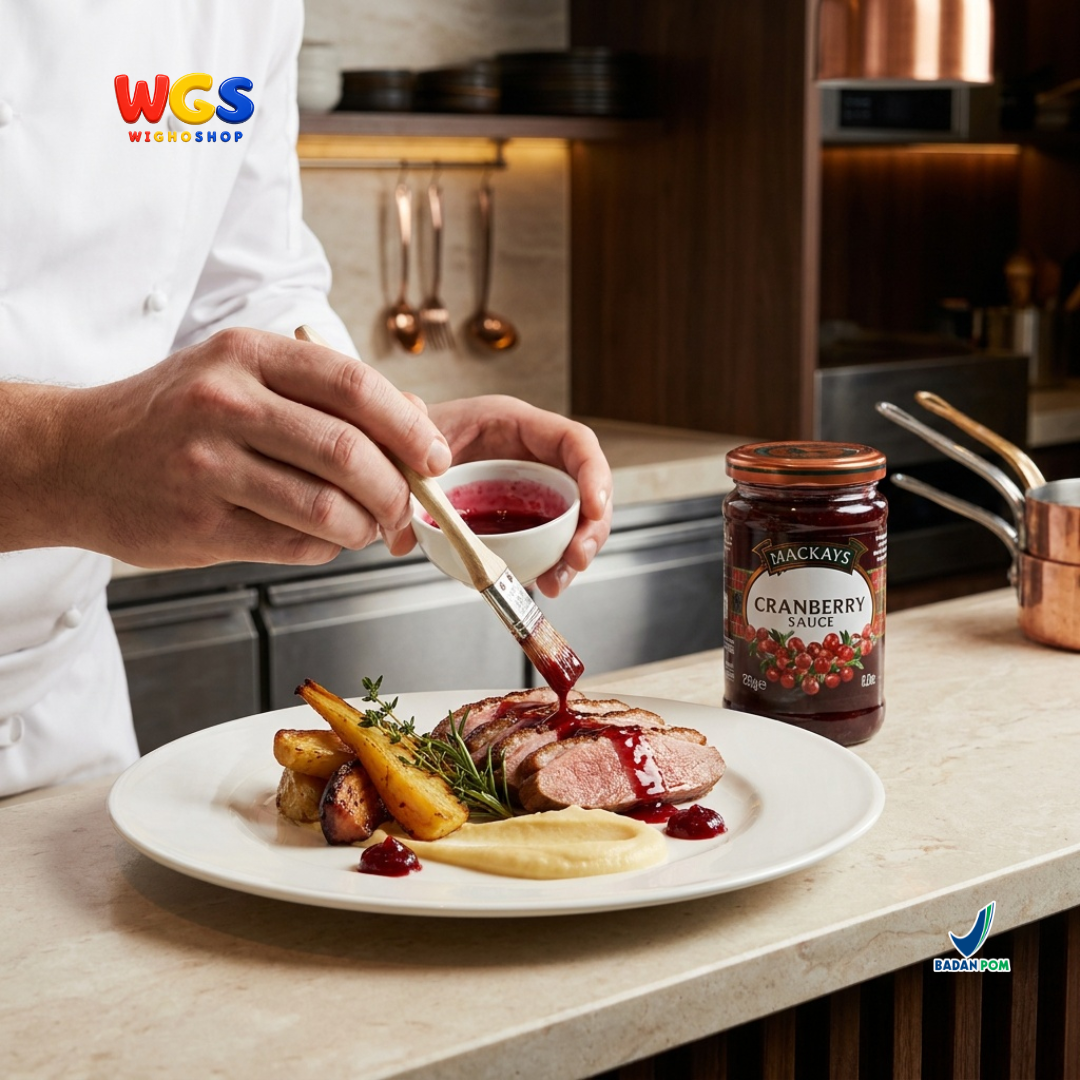 Mackays Cranberry Sauce 235g - Cranberry Jam