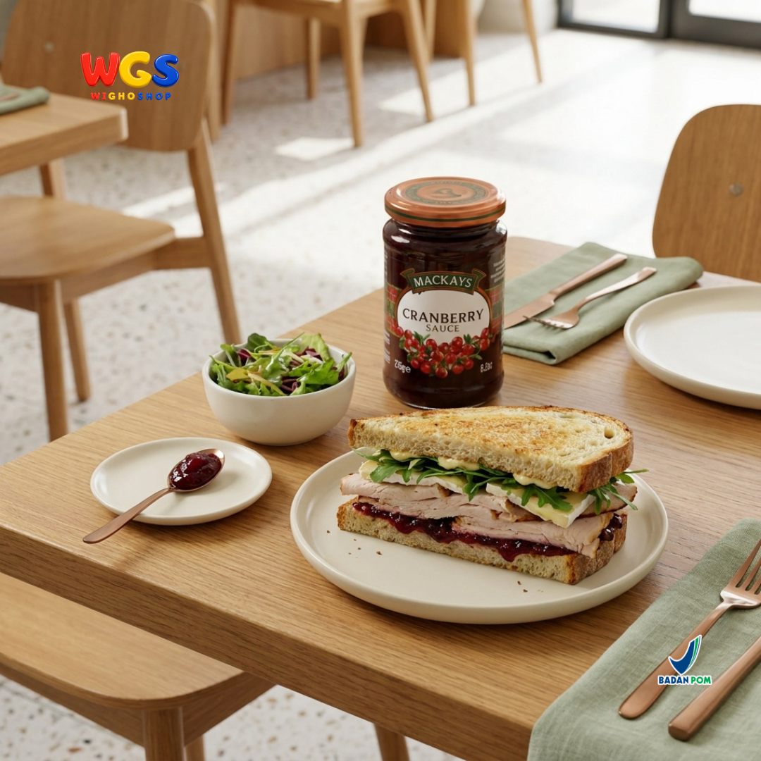 Mackays Cranberry Sauce 235g - Cranberry Jam