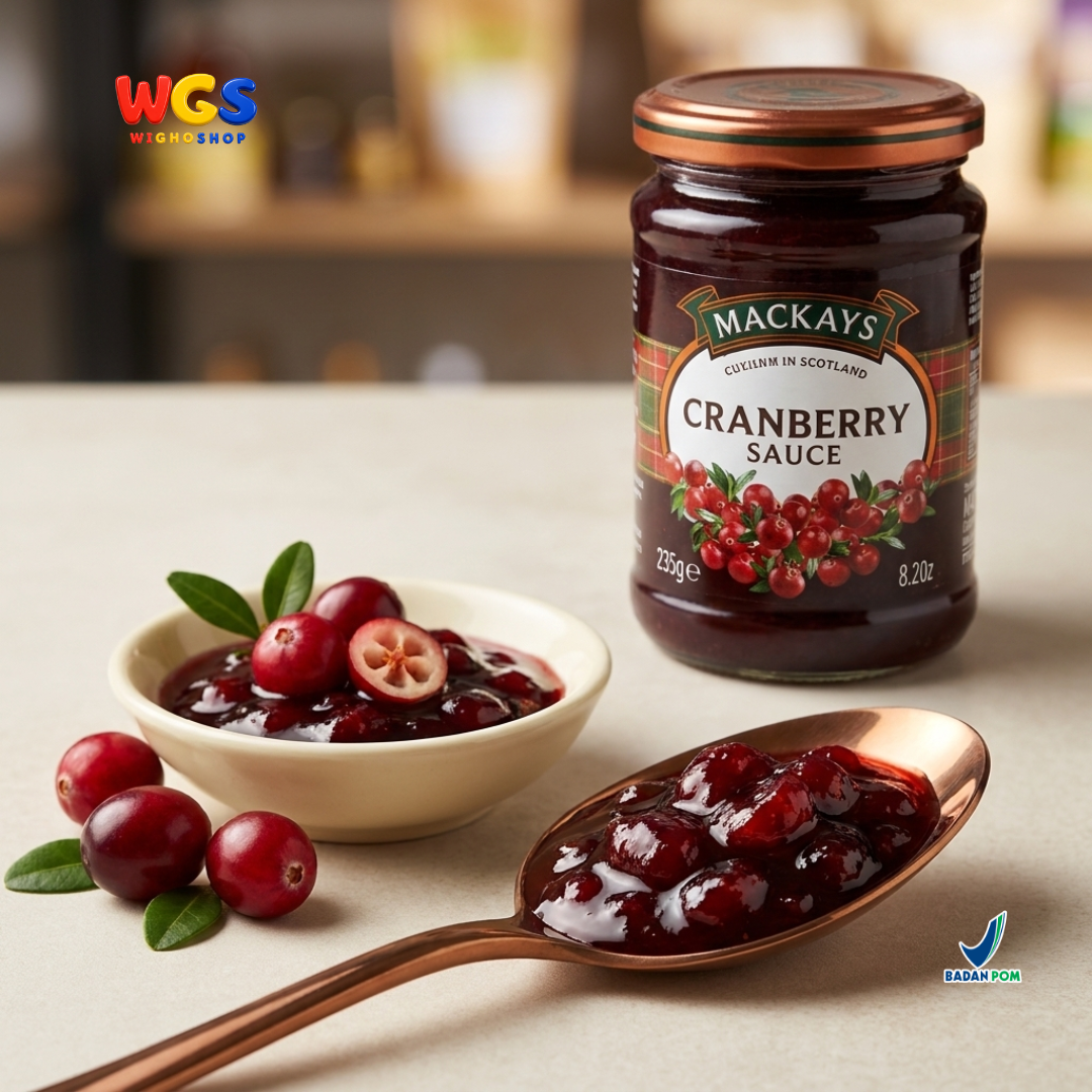 Mackays Cranberry Sauce 235g - Cranberry Jam