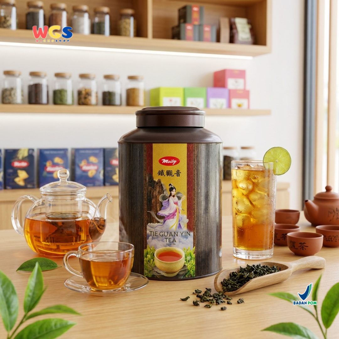 Meily Tie Guan Yin Tea 500g - Teh Oolong China Premium Daun Teh Kering Seduh Hangat