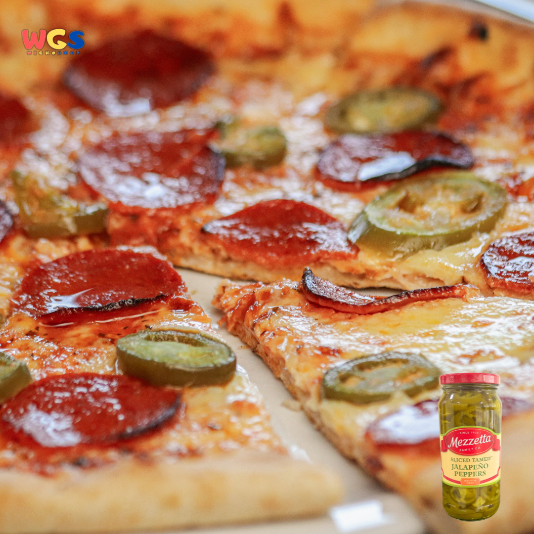 Mezzetta Sliced Tamed Jalapeño Peppers 473 mL – Jalapeño Irisan Pedas Sedang, Lezat dan Serbaguna