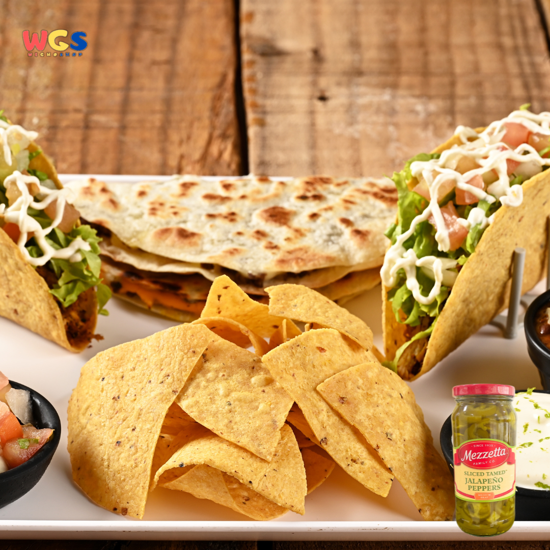 Mezzetta Sliced Tamed Jalapeño Peppers 473 mL – Jalapeño Irisan Pedas Sedang, Lezat dan Serbaguna