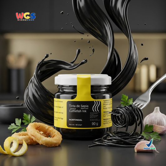 Nortindal Cuttlefish Ink 90g - Tinta Cumi Sepia Nero di Seppia Saus Hitam Pasta Risotto Paella Seafood