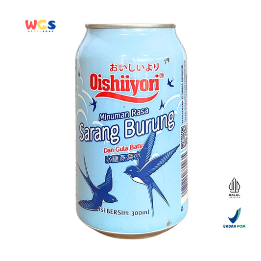 Oishiiyori Bird’s Nest Flavour Drink 300ml – Minuman Rasa Sarang Burung yang Menyegarkan