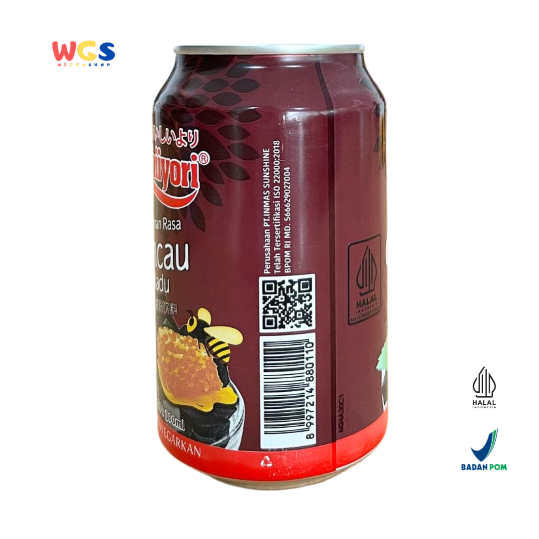 Oishiiyori Grass Jelly Honey Drink 300ml – Refreshing Grass Jelly Honey Drink