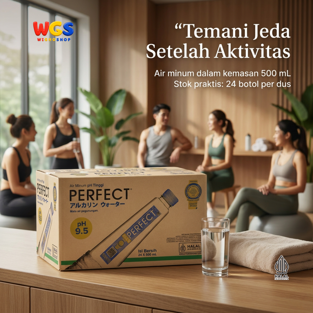 Perfect Alkaline Water pH 9.5 - 24 bottles x 500ml