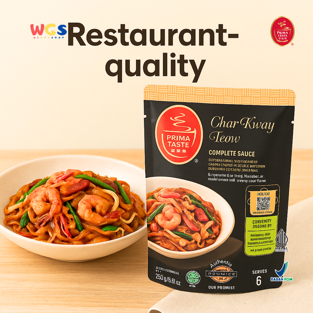 Prima Taste Char Kway Teow Complete Sauce 250g - Bumbu Instan Singapura