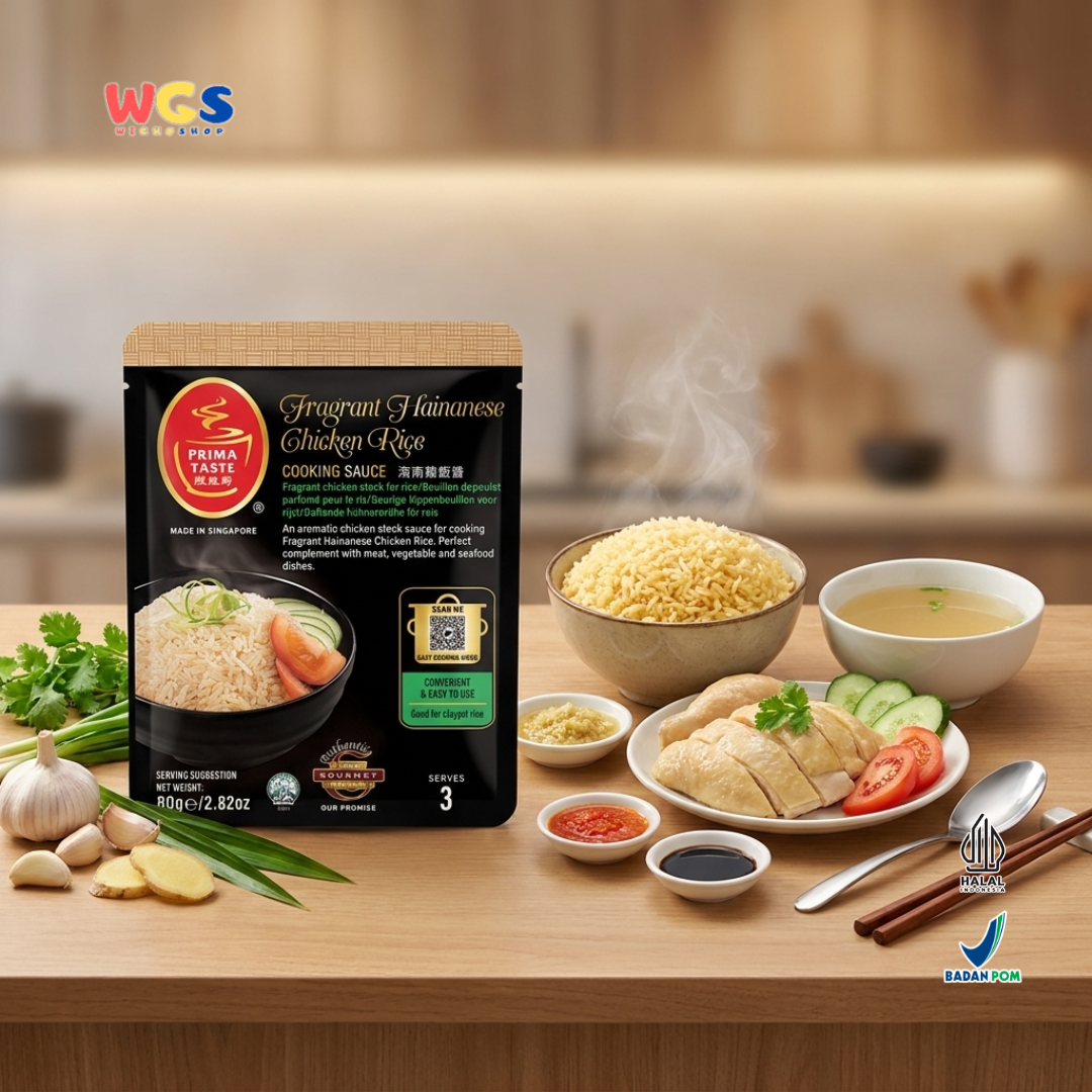 Prima Taste Fragrant Hainanese Chicken Rice Cooking Sauce 80g - Hainanese Chicken Rice Cooking Sauce