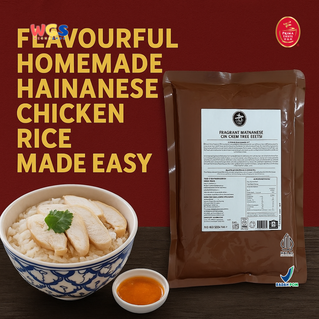 Prima Taste Fragrant Hainanese Chicken Rice Paste 1Kg - Bumbu Nasi Ayam Hainan