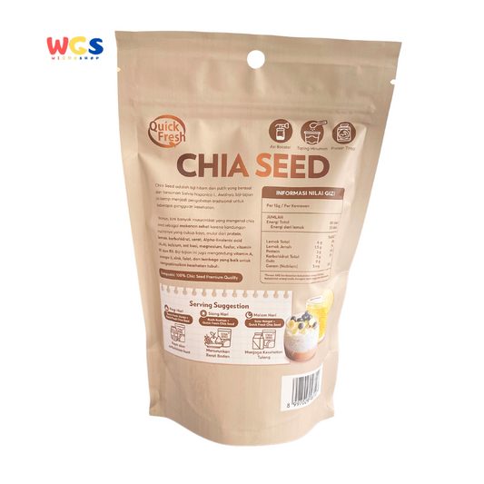Quick Fresh Chia Seed 250g - Superfood untuk Kesehatan dan Nutrisi Sehari-hari
