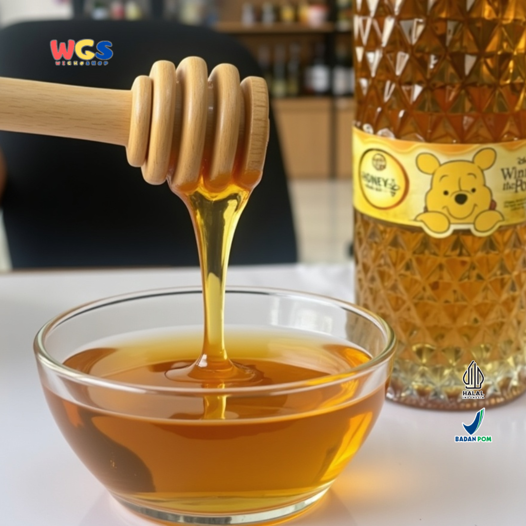 Quick Fresh Madu Asli Winnie the Pooh 875g – Madu Murni Botol Kaca Premium Halal