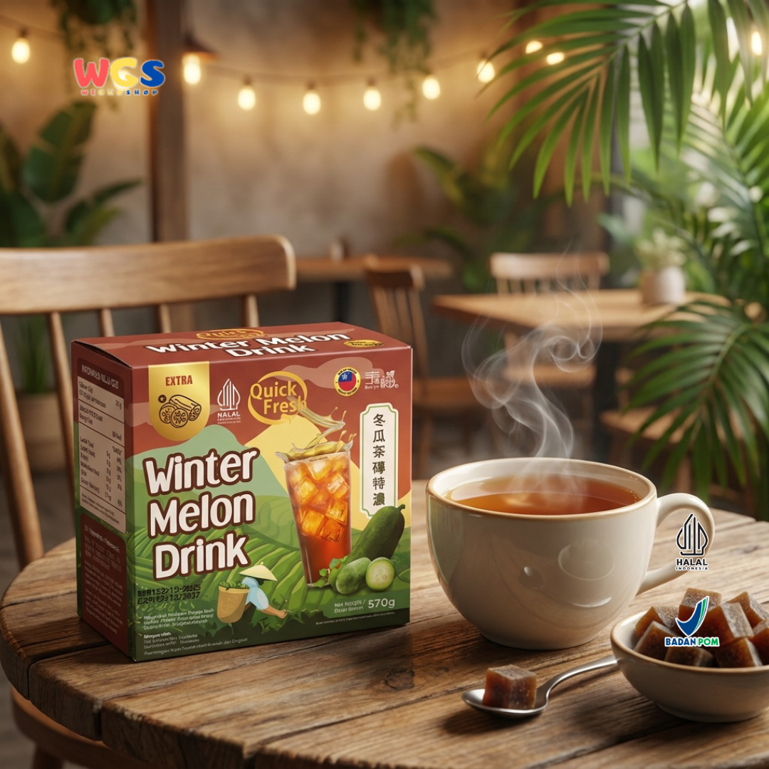 Quick Fresh Winter Melon Drink Extra 570g - Bahan Minuman Es Kundur Taiwan