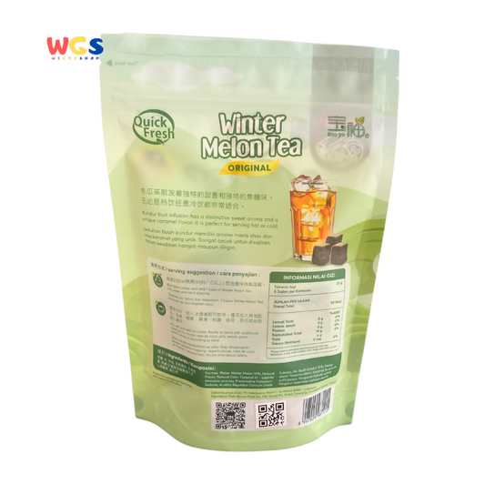 Quick Fresh Winter Melon Tea 160g - 8 Sachet x 20g - Teh Labu Khas Taiwan dengan Rasa Autentik