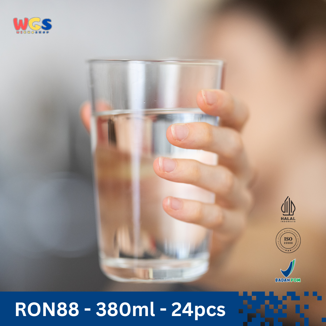 RON88 Mineral Water Bottles 380ml (24 pcs) – Quality Mountain Water with an Exclusive Design