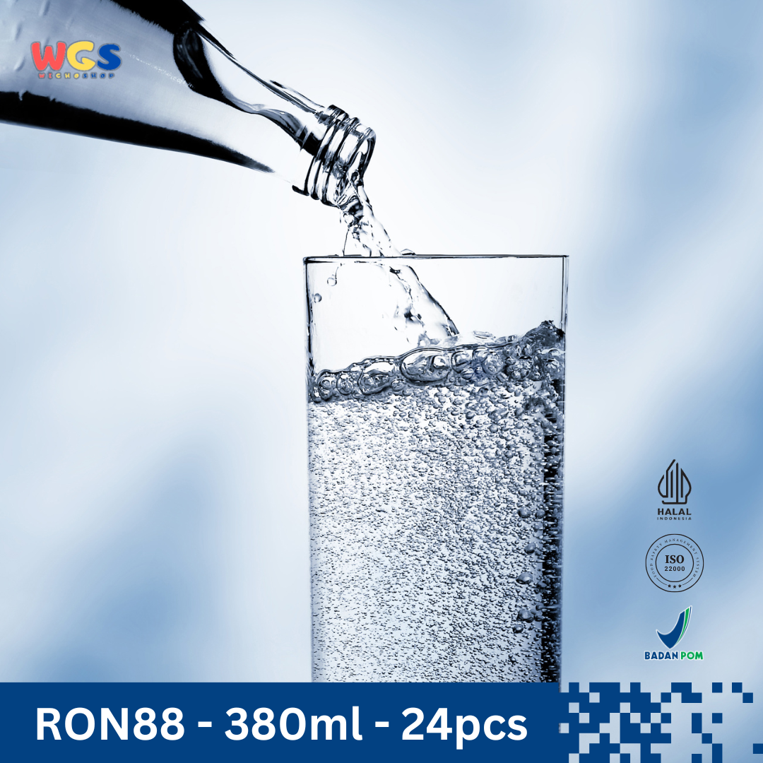 RON88 Mineral Water Bottles 380ml (24 pcs) – Quality Mountain Water with an Exclusive Design