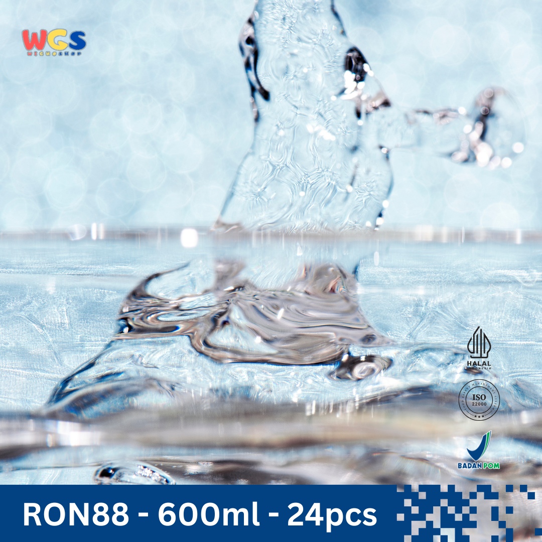 RON88 Mineral Water Bottles 600ml (24 pcs) – Mountain Freshness in Every Drop
