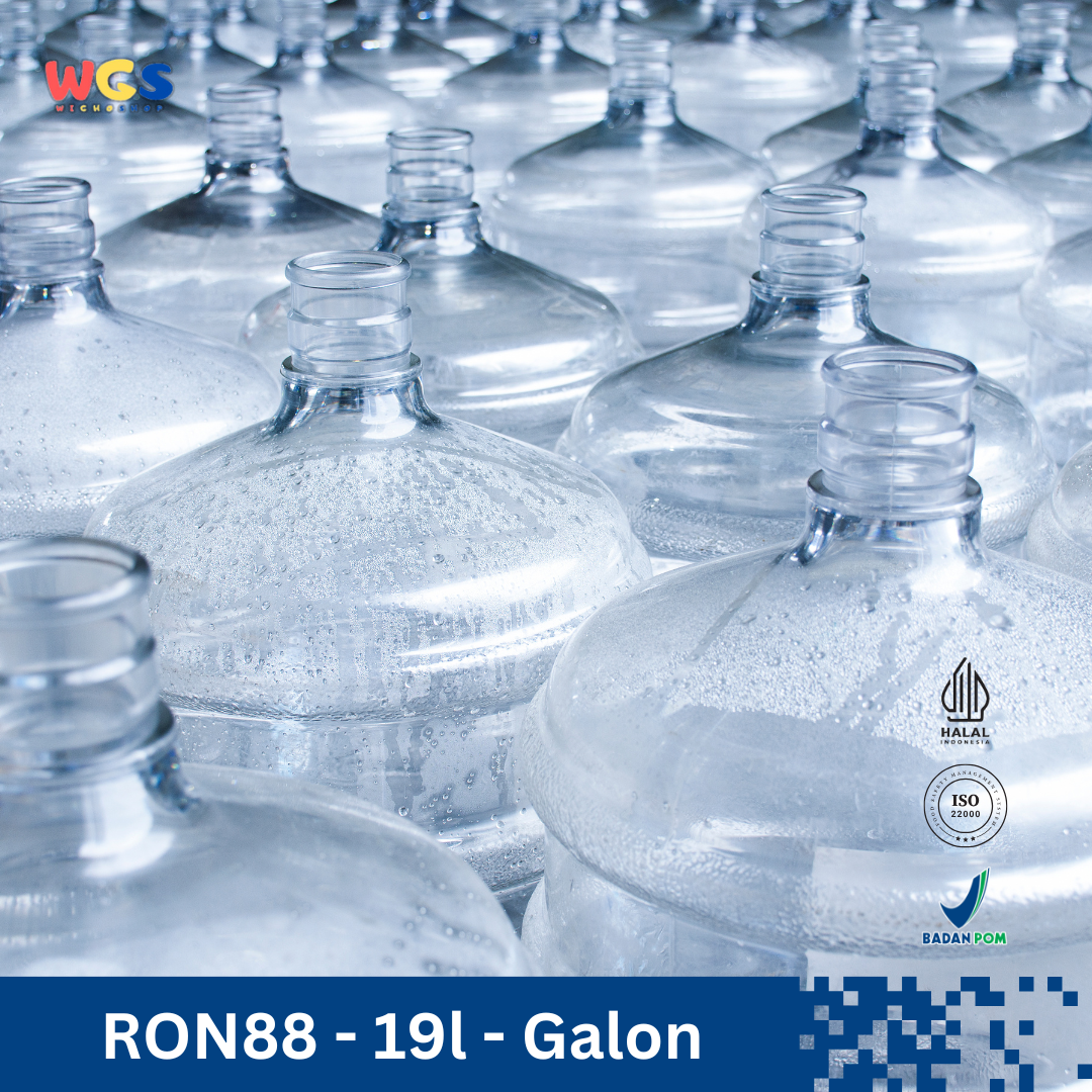 RON88 Mineral Water 19 Liter Gallon – Pure Mountain Water for Optimal Hydration