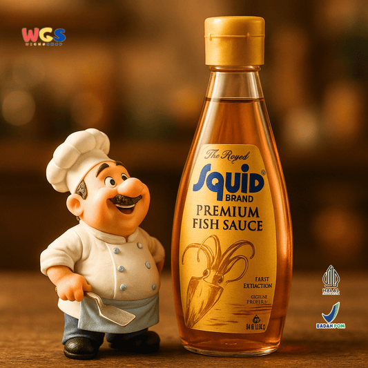 Squid Brand The Royal Fish Sauce Premium 300ml – Saus Ikan Thailand Gurih & Kaya Umami