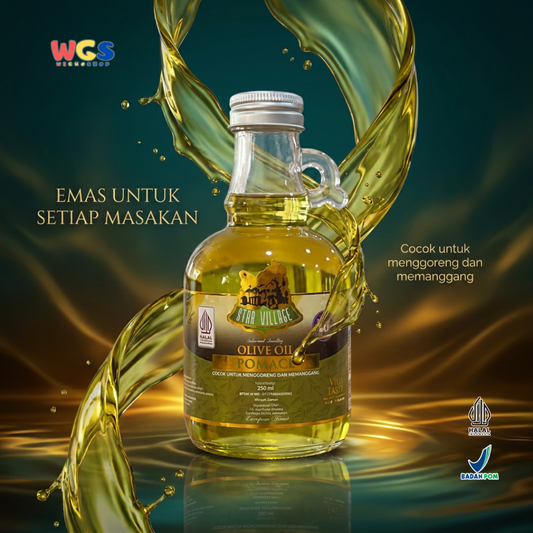 Star Village Olive Oil Pomace 250ml - Minyak Zaitun untuk Menggoreng Menumis Memanggang Baking Cooking Oil