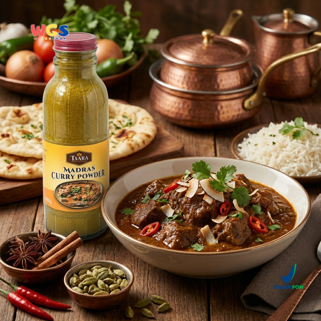TAARA Madras Curry Powder 460g - Authentic Indian Curry Powder | Premium Spices for Curries, Stews & Exotic Dishes | WIGHOSHOP