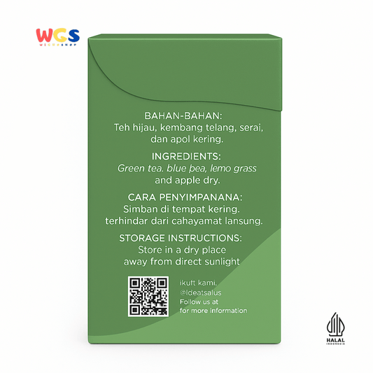 TEA N TALES Kencana Wungu Signature Tea 10g (5x2g) – Teh Herbal Apel & Bunga yang Menyegarkan