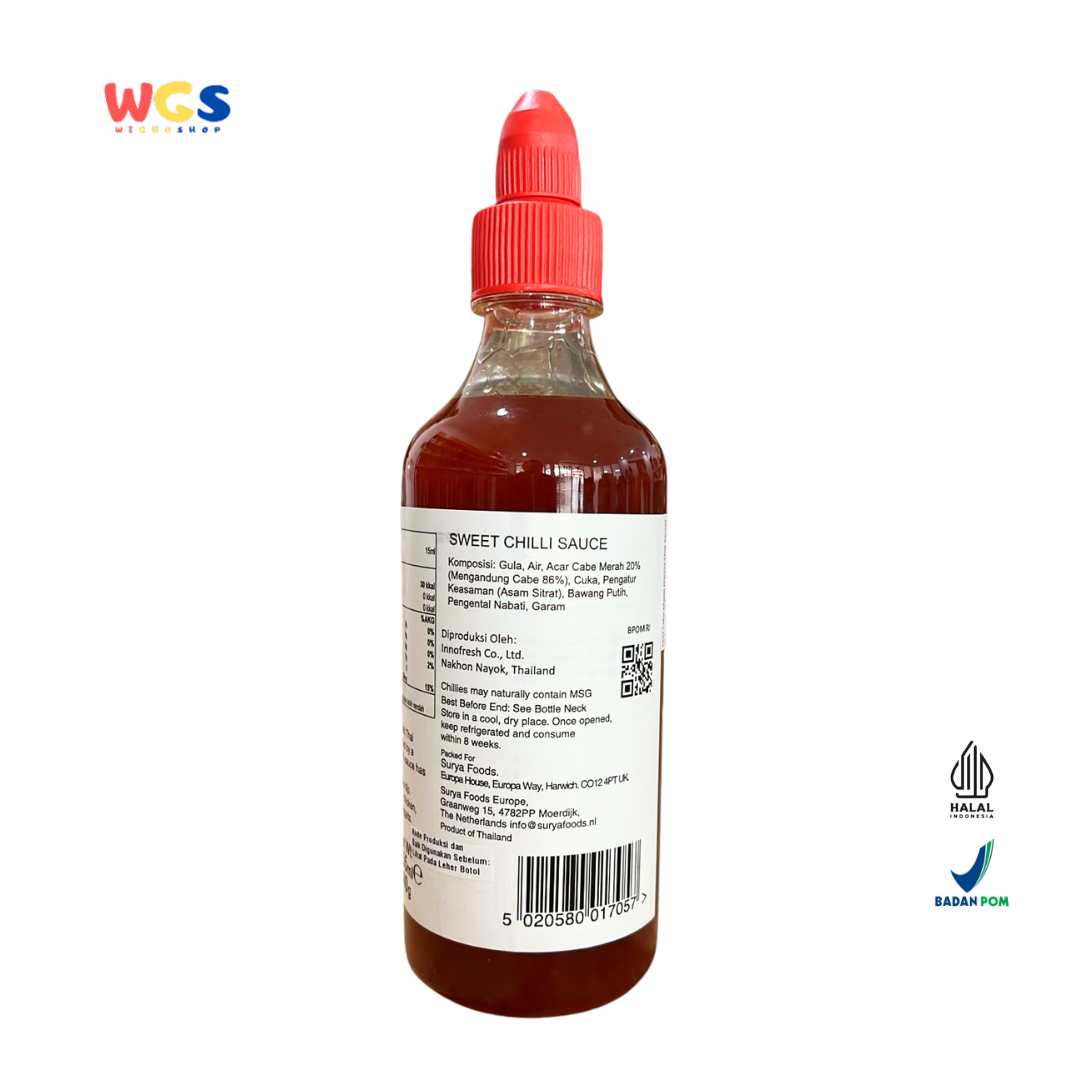 THAI DRAGON Sweet Chilli Sauce 455ml | Saus Cabai Manis Thailand Halal Serbaguna