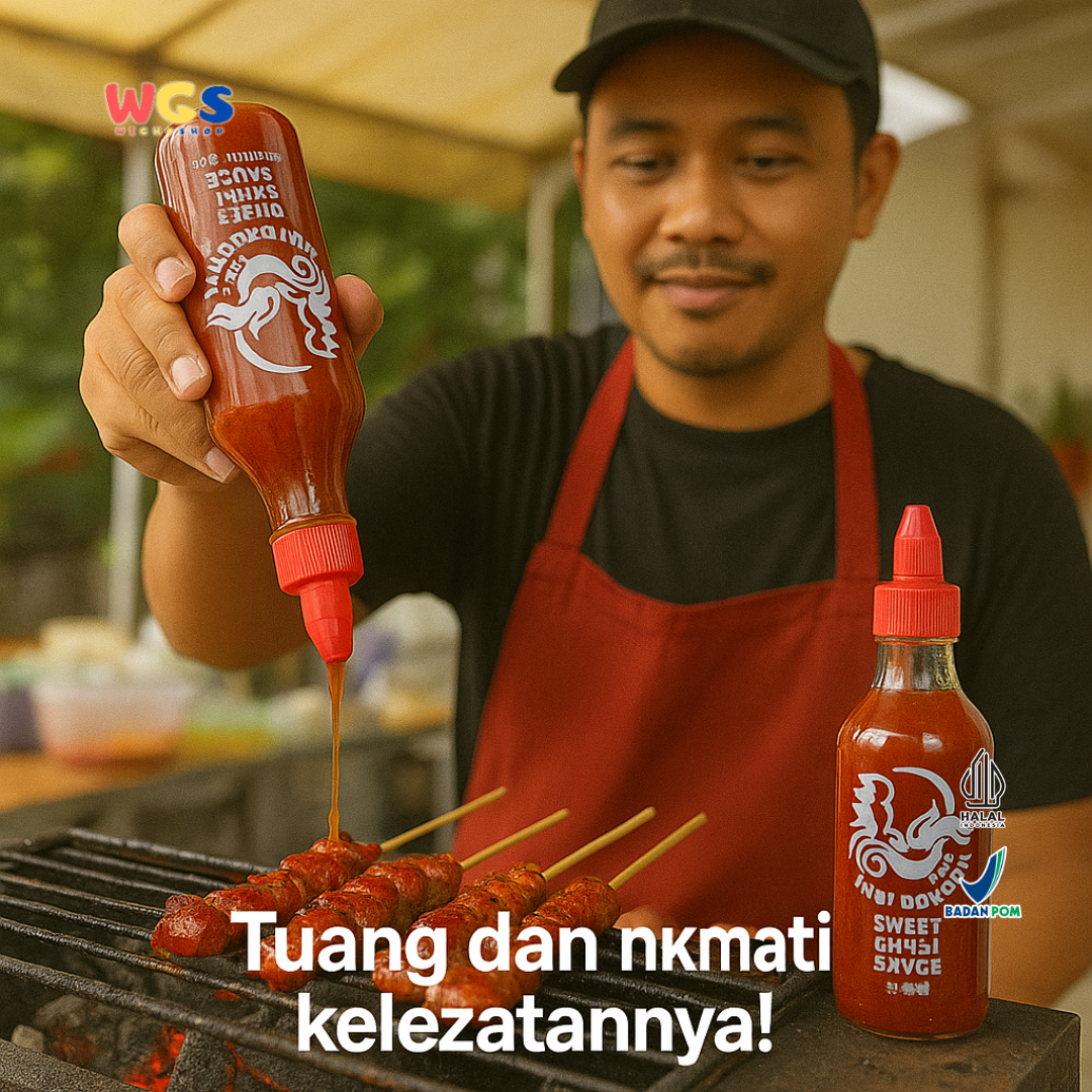 THAI DRAGON Sweet Chilli Sauce 455ml | Saus Cabai Manis Thailand Halal Serbaguna