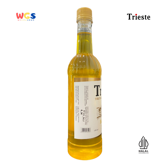Trieste Syrup Banana Premium Flavor 650 ml - HALAL MUI